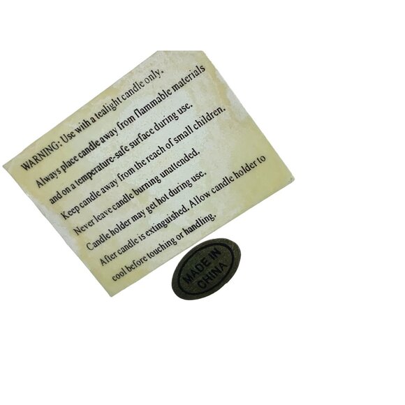 Halloween Ghost Head Candle Holder Seasonal Decor - Picture 11 of 12